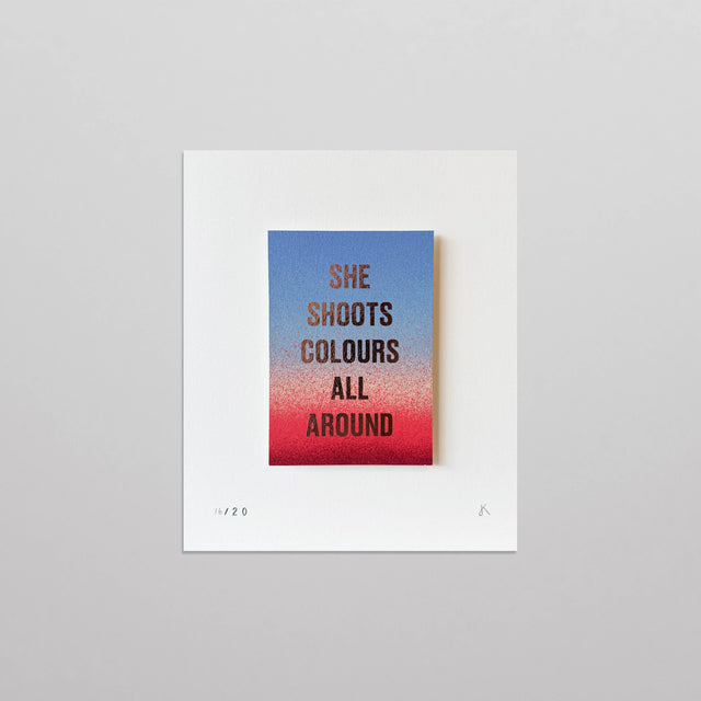 She Shoots Colours All Around