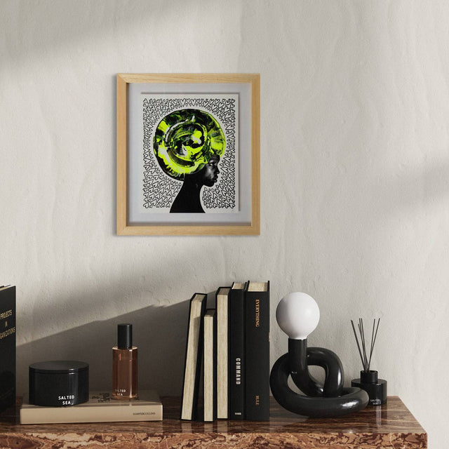 Colours of the brain - Astro Edition (Framed)