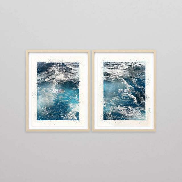 Splish Splash (Original - diptych)