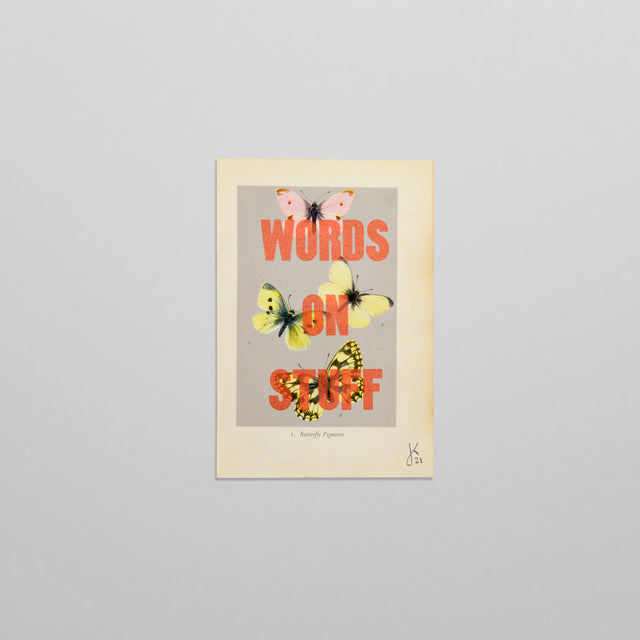 Words on stuff - Butterflies 06