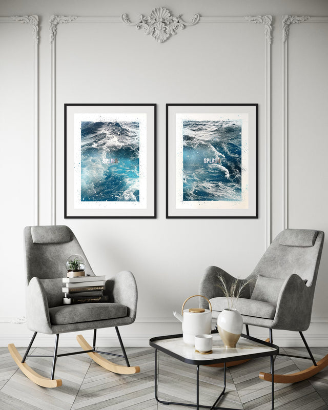 Wish You Were Here - Splash (Hand Finished Print)