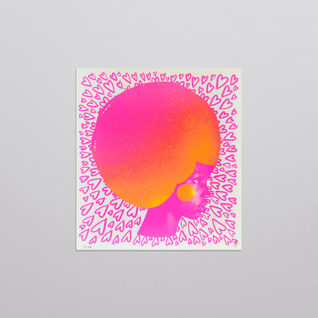 Colours of the brain - Pink & Yellow