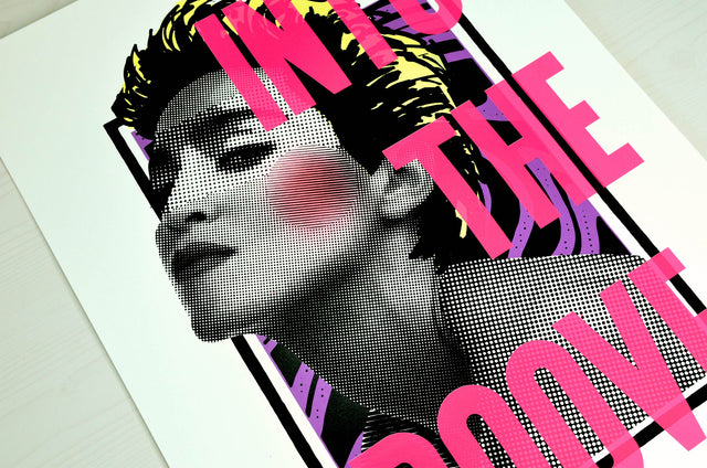 Madonna - Spray Paint Finish - Pink Dot